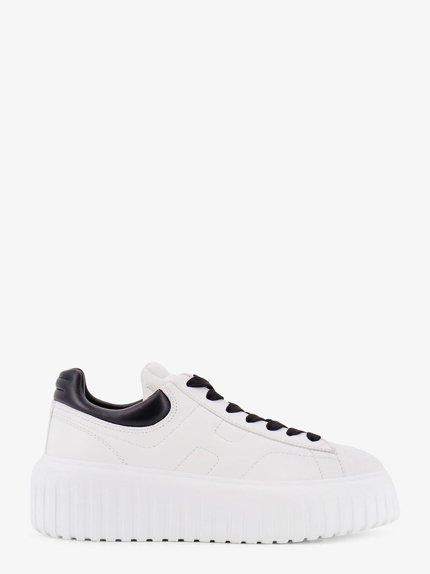 Low-top H-stripes leather sneakers