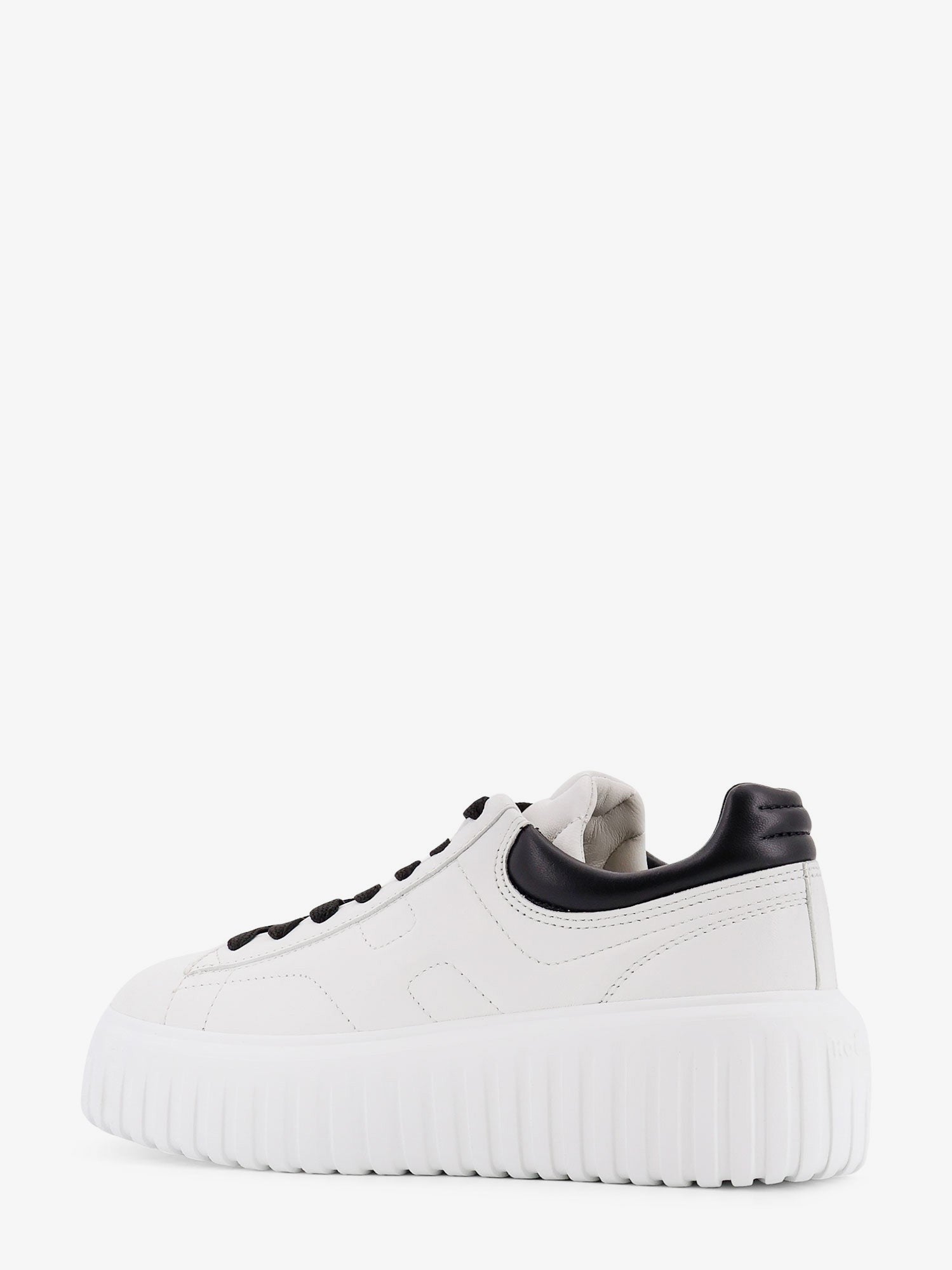 Low-top H-stripes leather sneakers