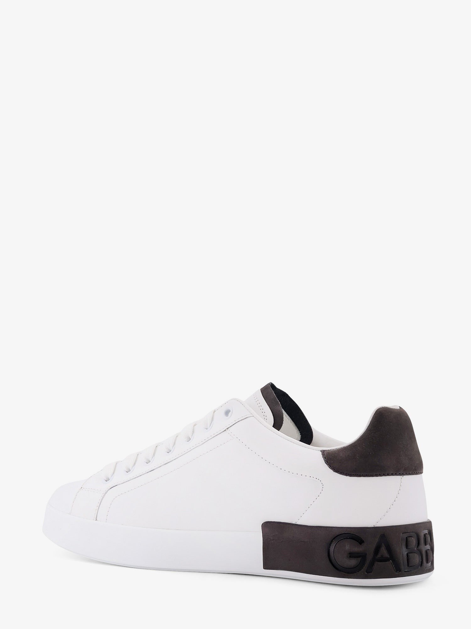 Low-top leather sneakers
