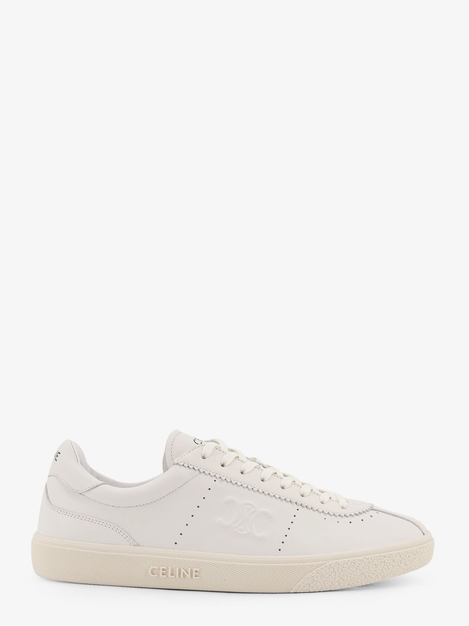 Low-top leather sneakers