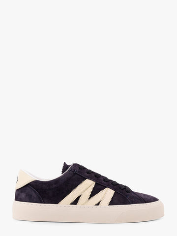 Moncler - Low-top leather sneakers BLU 39