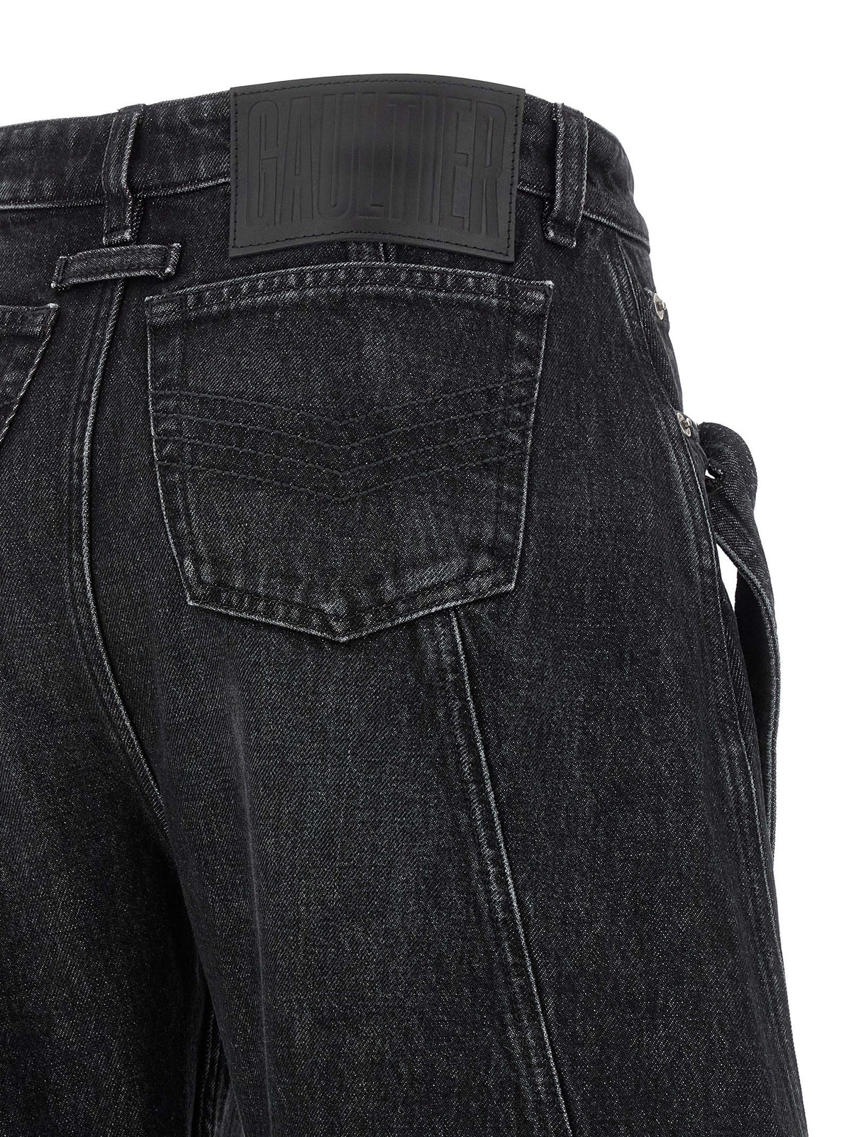 JEAN PAUL GAULTIER - Low waist jeans
