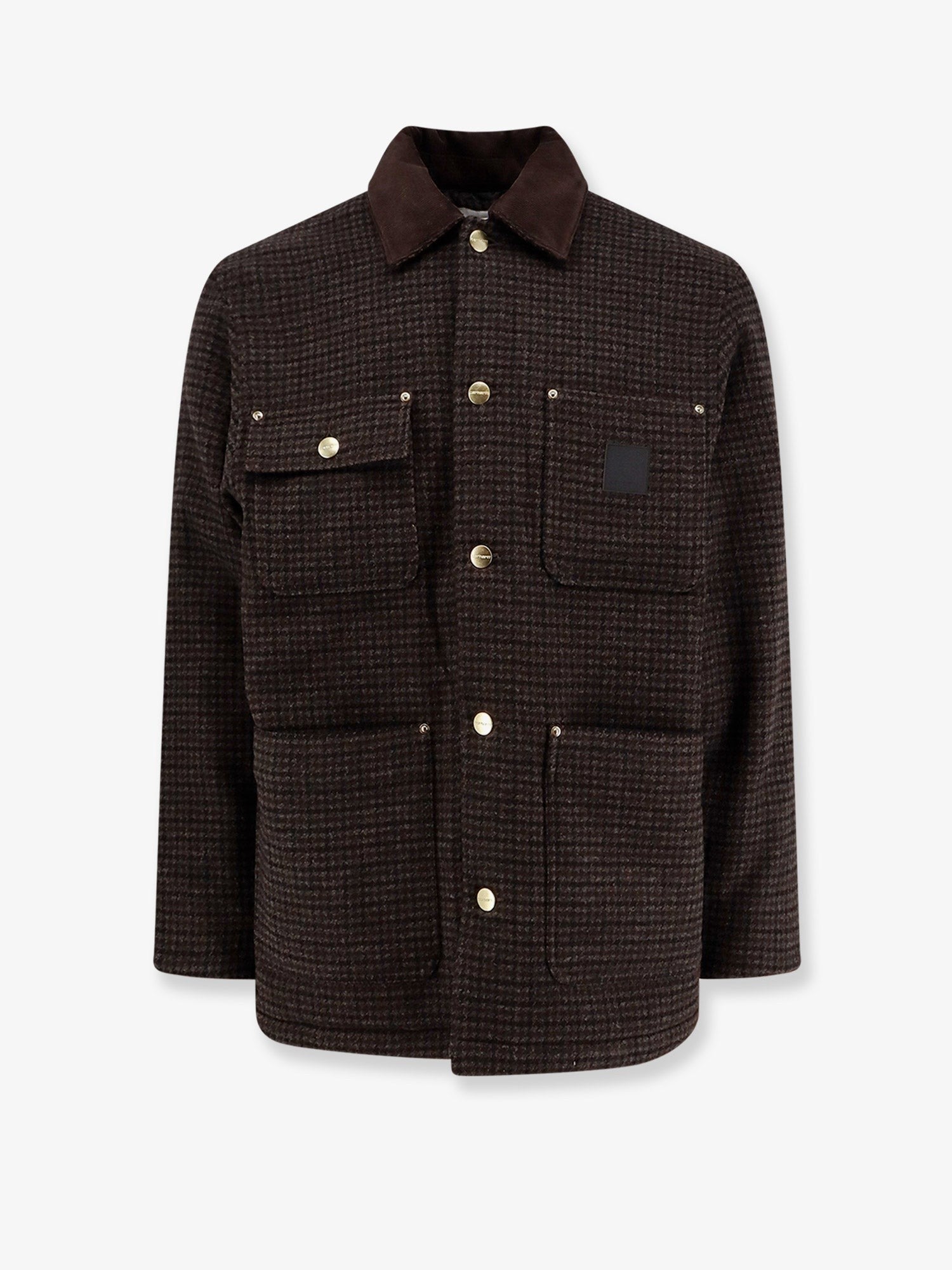 Lowis jacket with houndstooth pattern
