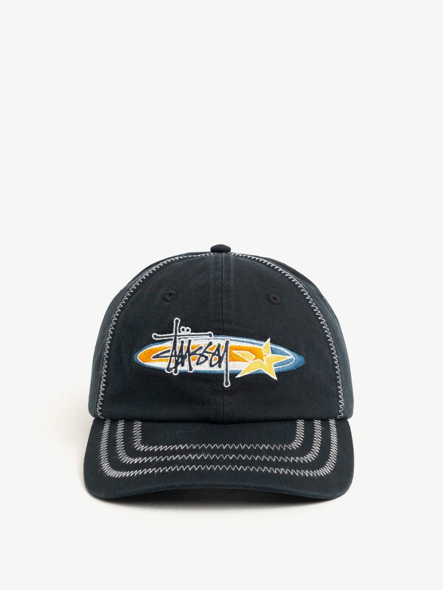 STUSSY - LP Oval Star cotton baseball hat