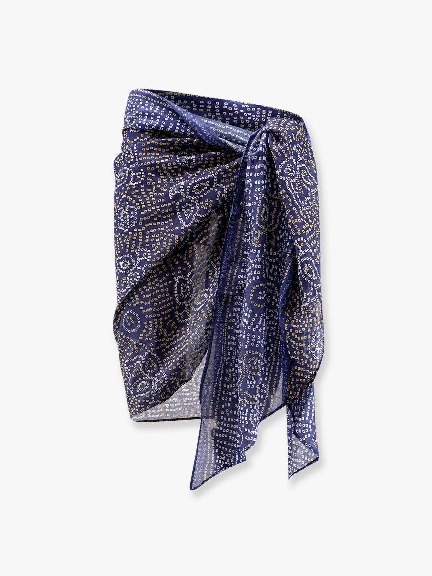 Isabel Marant Lucilia cotton and silk blend pareo scarf