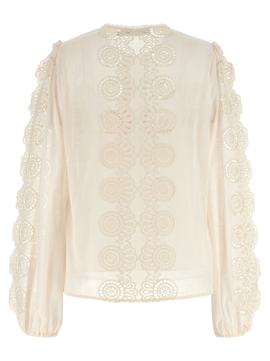 ZIMMERMANN - 'Lucky' embroidered blouse White 0.0