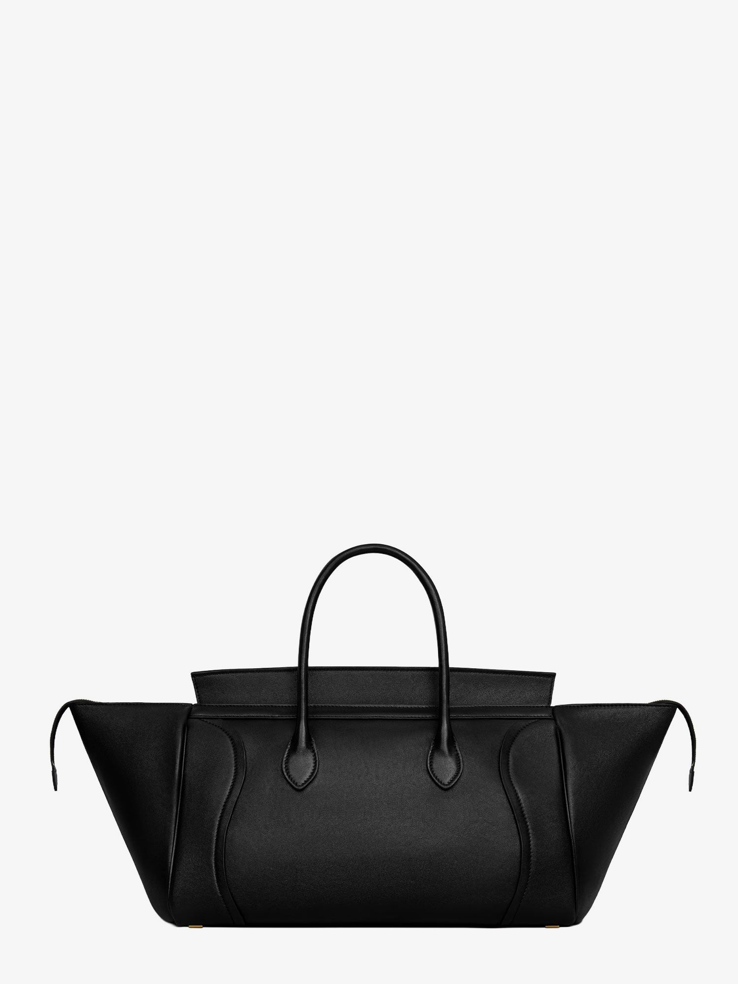 Celine Celine - Luggage leather handbag with logo lettering on the front