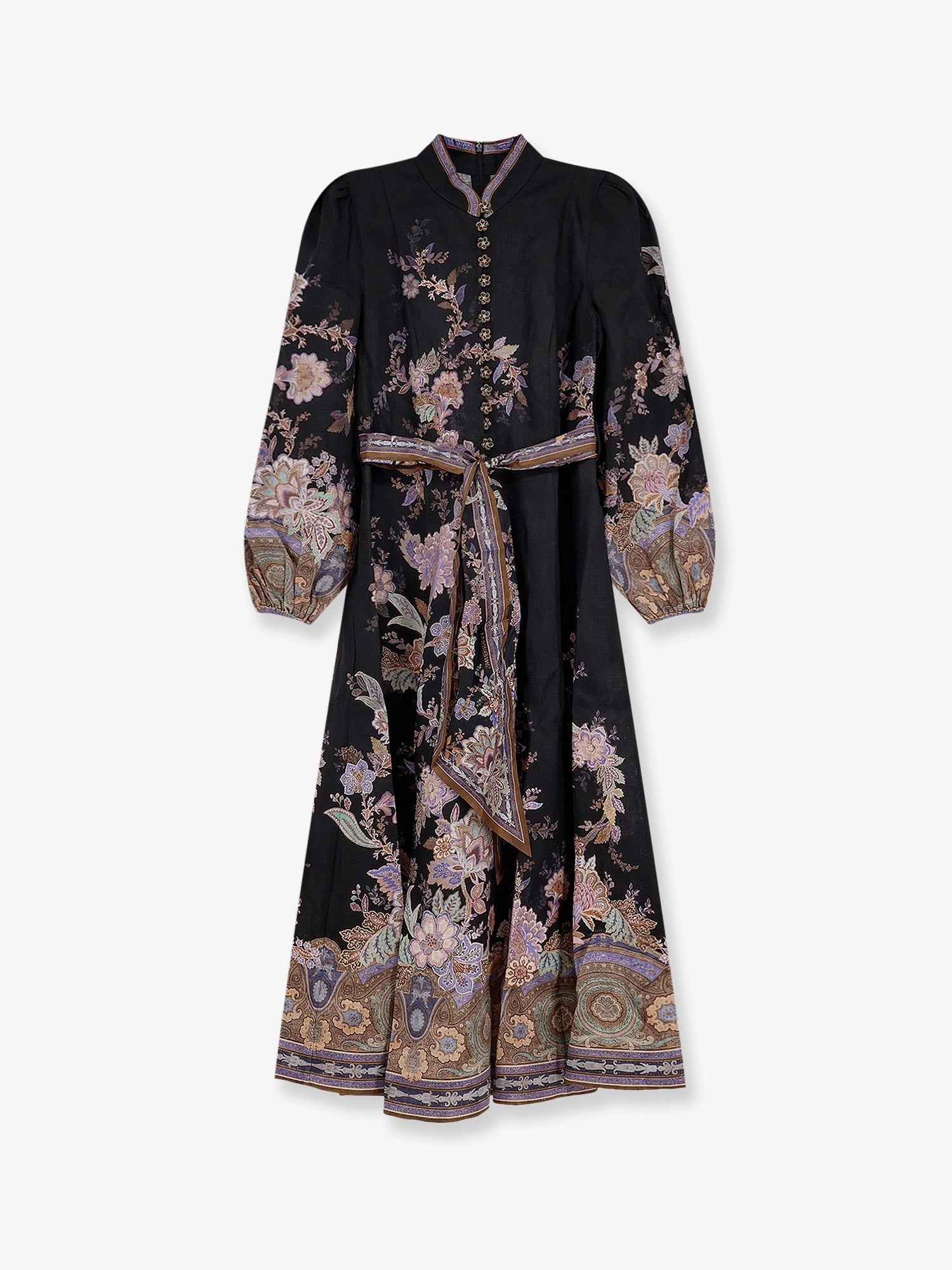 ZIMMERMANN ZIMMERMANN - Luna Button linen dress
