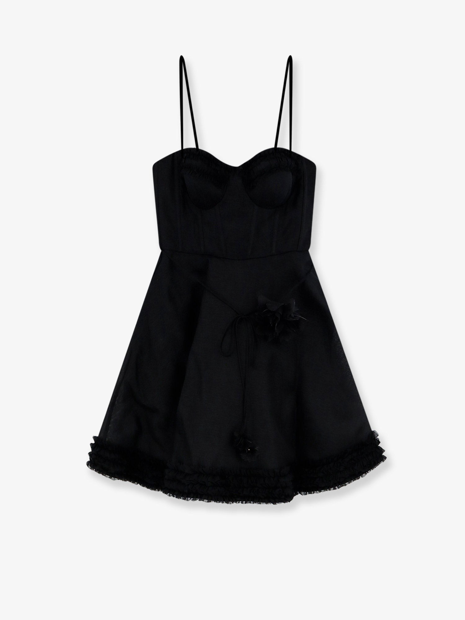 ZIMMERMANN ZIMMERMANN - Luna linen and silk blend mini dress