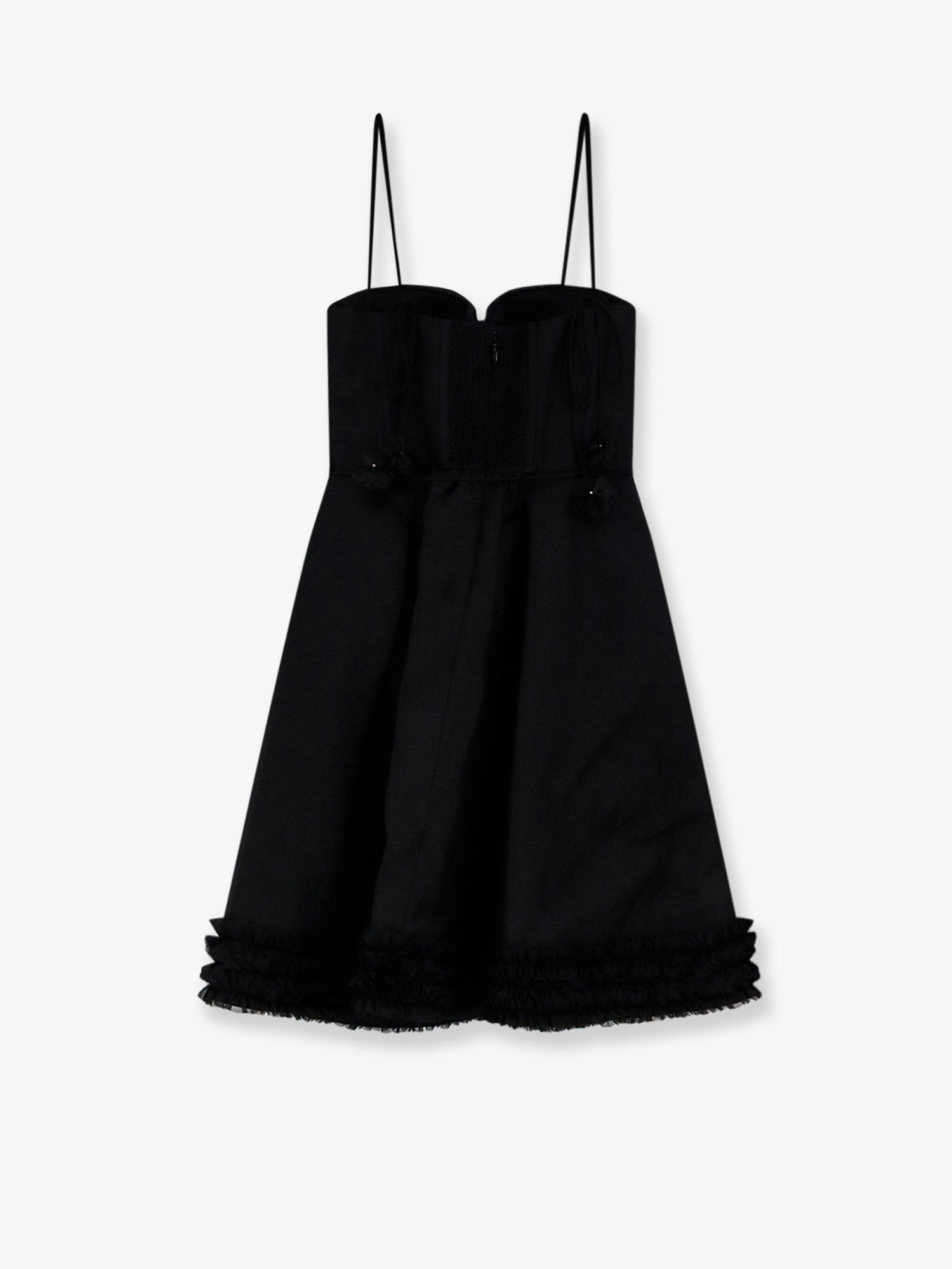 ZIMMERMANN ZIMMERMANN - Luna linen and silk blend mini dress