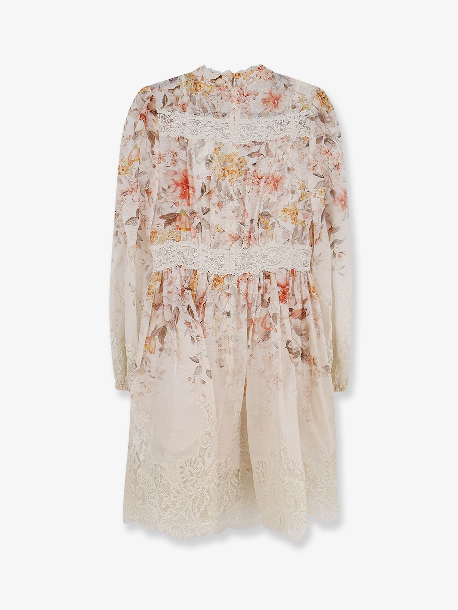 ZIMMERMANN - Luna linen and silk dress