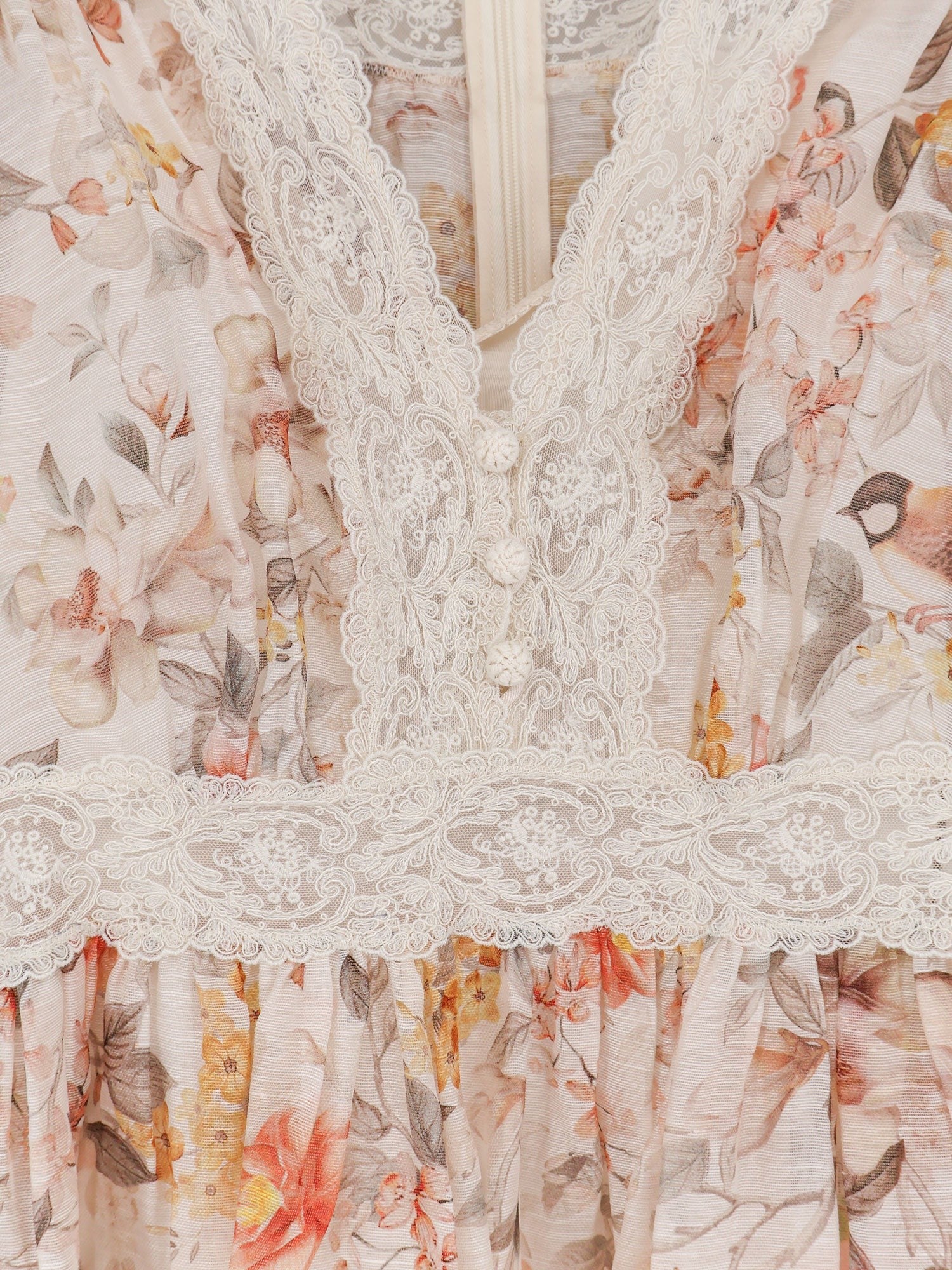 ZIMMERMANN - Luna linen and silk dress
