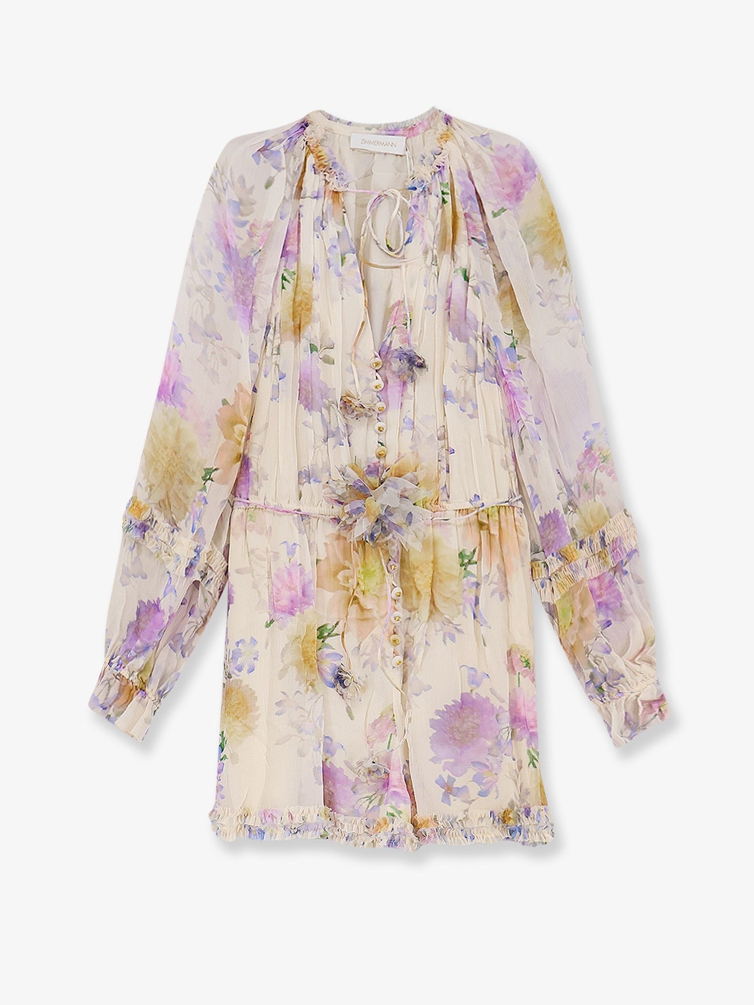 ZIMMERMANN ZIMMERMANN - Luna multicolor viscose jumpsuit