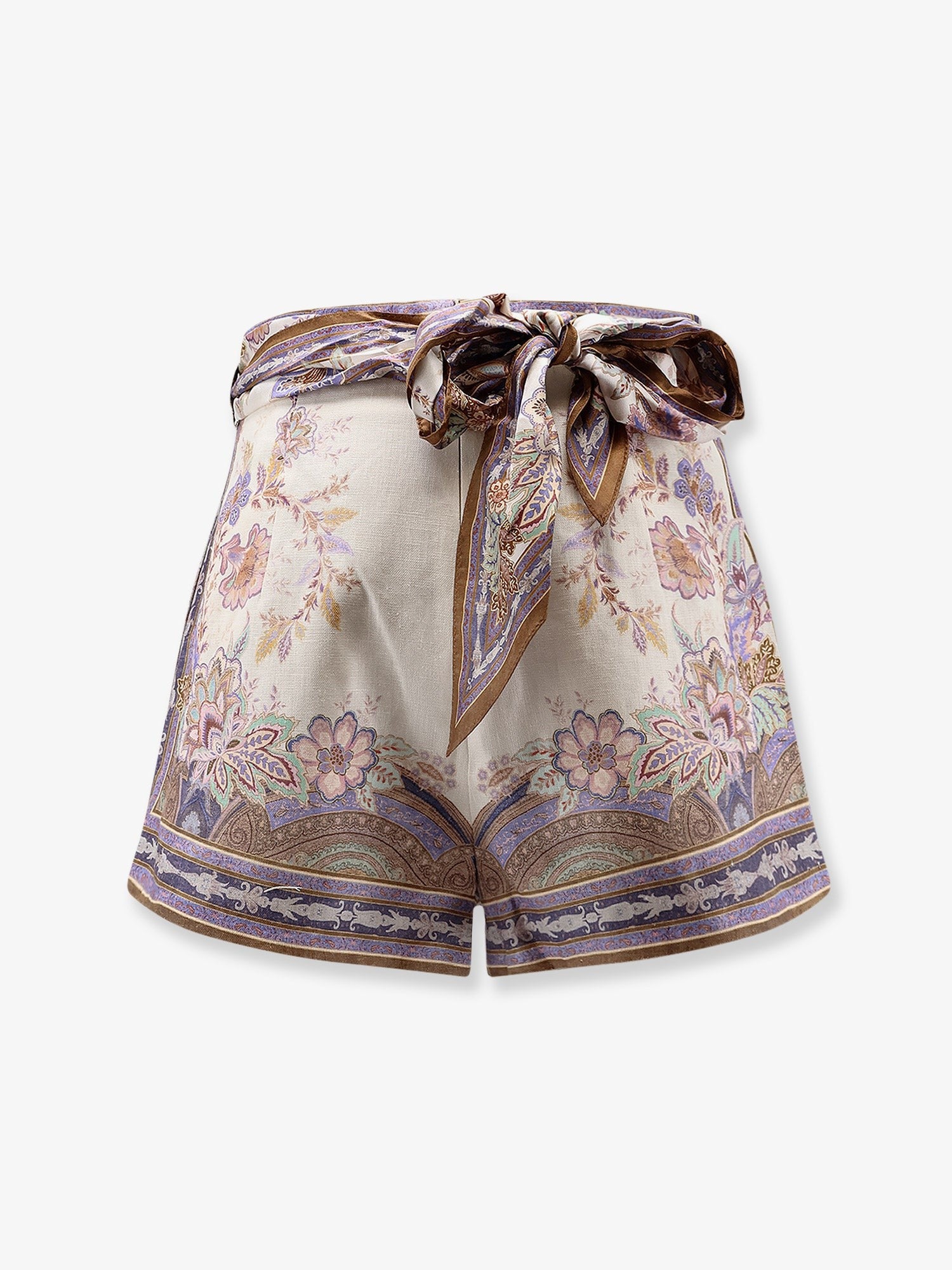 ZIMMERMANN ZIMMERMANN - Luna Scarf linen shorts