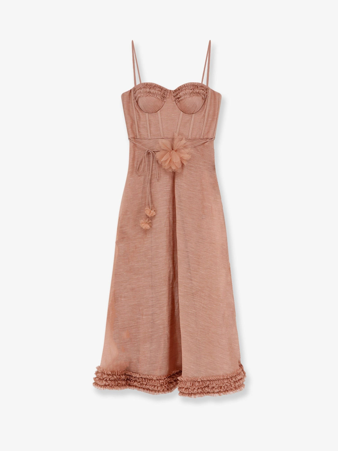 ZIMMERMANN - Luna silk and linen blend midi dress luna-silk-and-linen-blend-midi-dress_d7df99dd-4022-425b-9731-02624debc29f