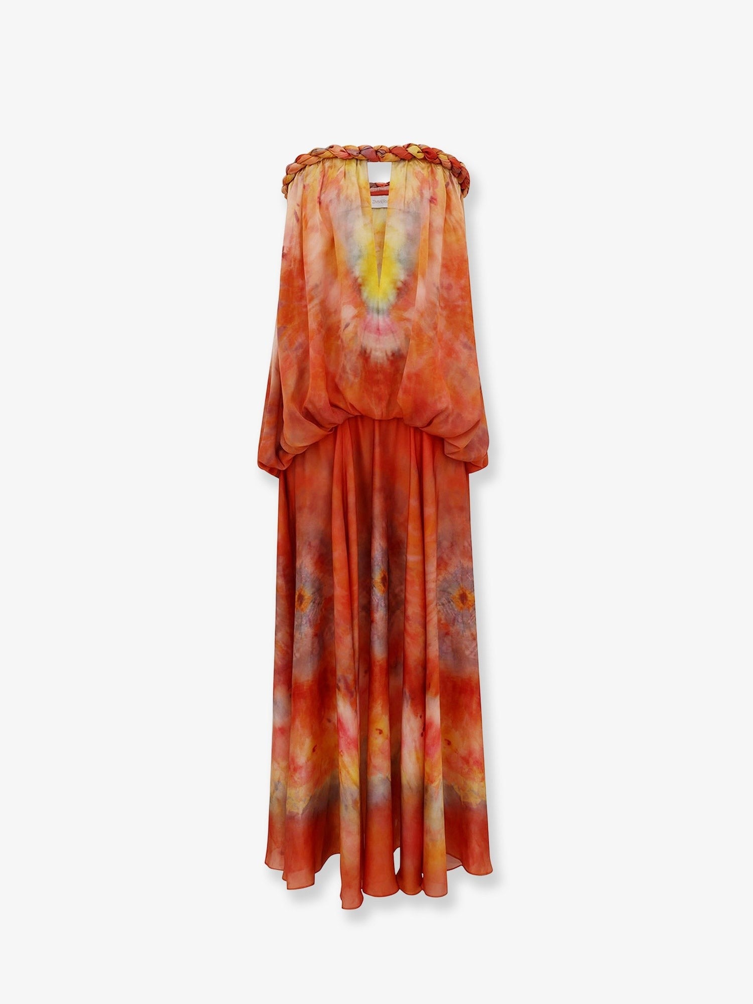 ZIMMERMANN ZIMMERMANN - Luna Twist Bandeau Gown silk dress
