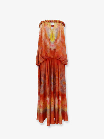 ZIMMERMANN ZIMMERMANN - Luna Twist Bandeau Gown silk dress