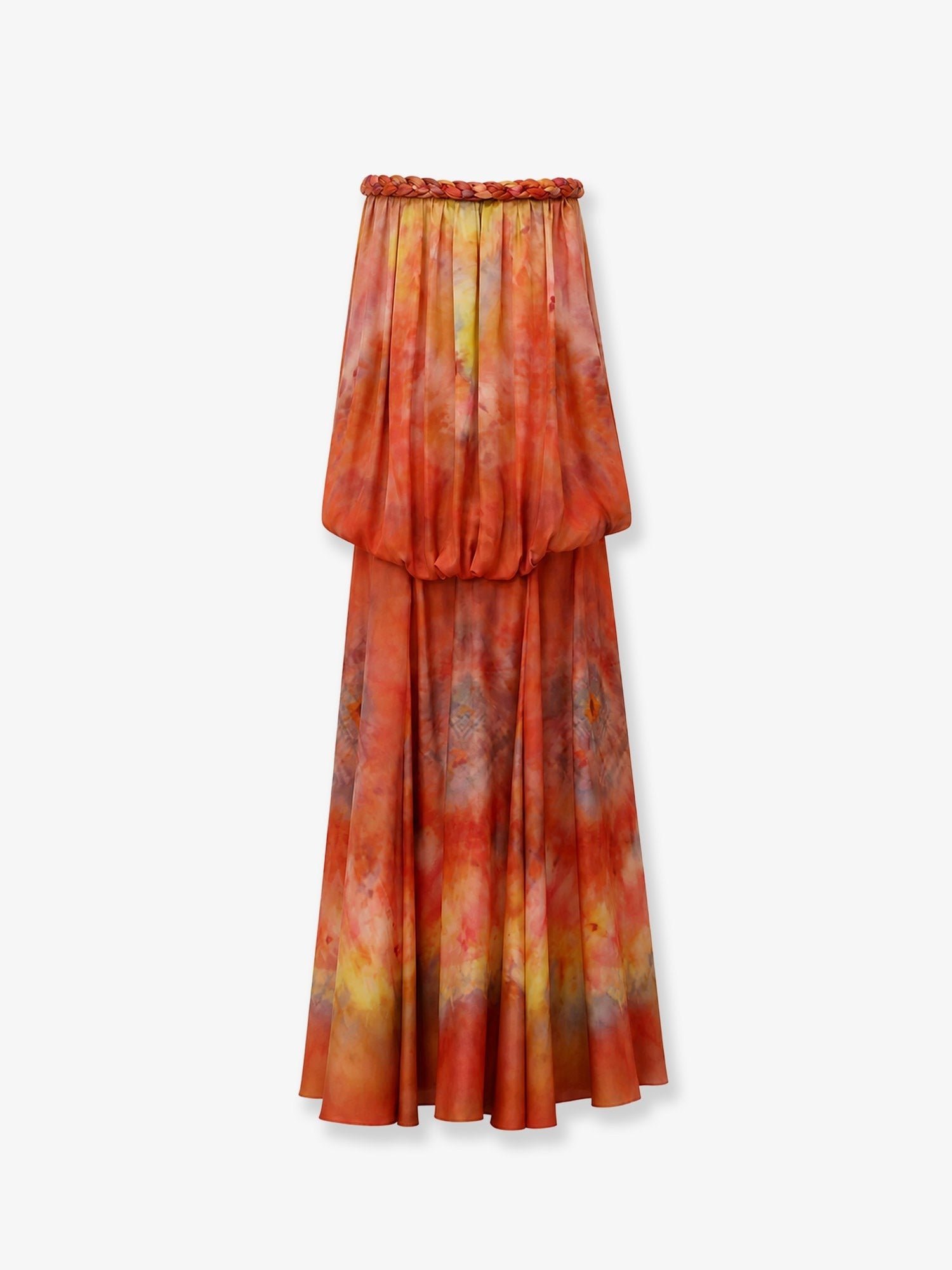 ZIMMERMANN ZIMMERMANN - Luna Twist Bandeau Gown silk dress