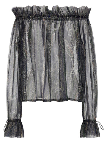 Saint Laurent - Lurex blouse lurex-blouse_d257d824-5c63-4731-b86c-ba768a4ce80b