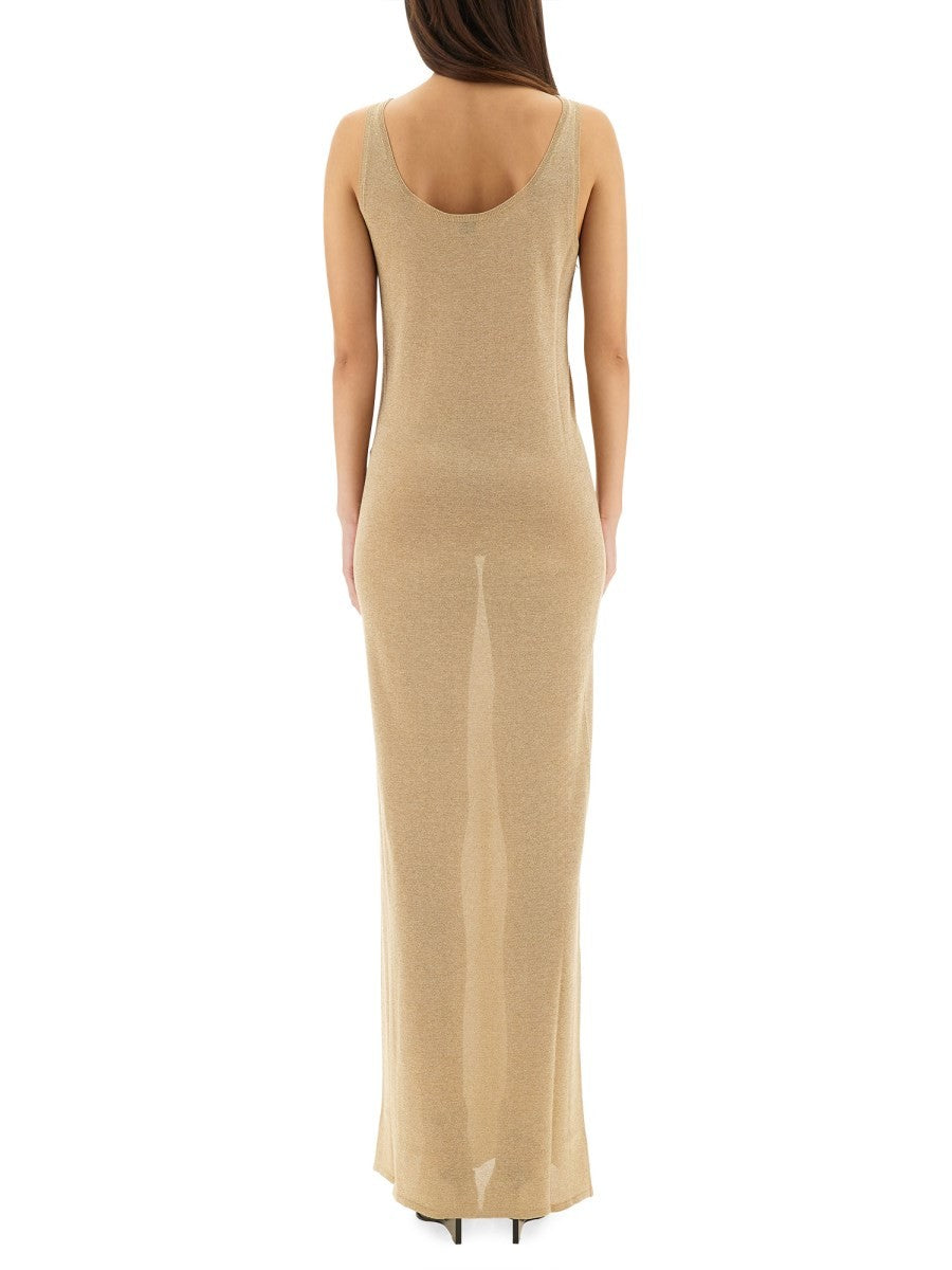 Saint Laurent LUREX KNIT DRESS