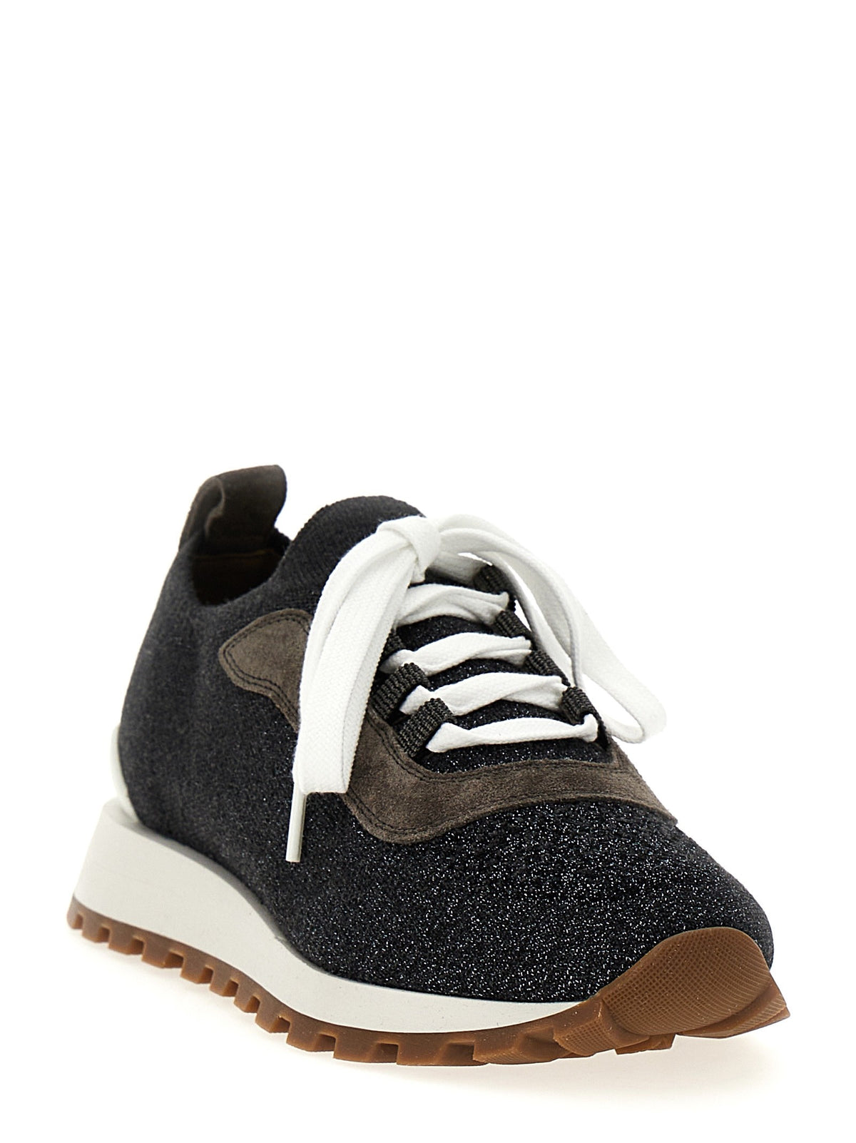 Brunello Cucinelli - Lurex sneakers