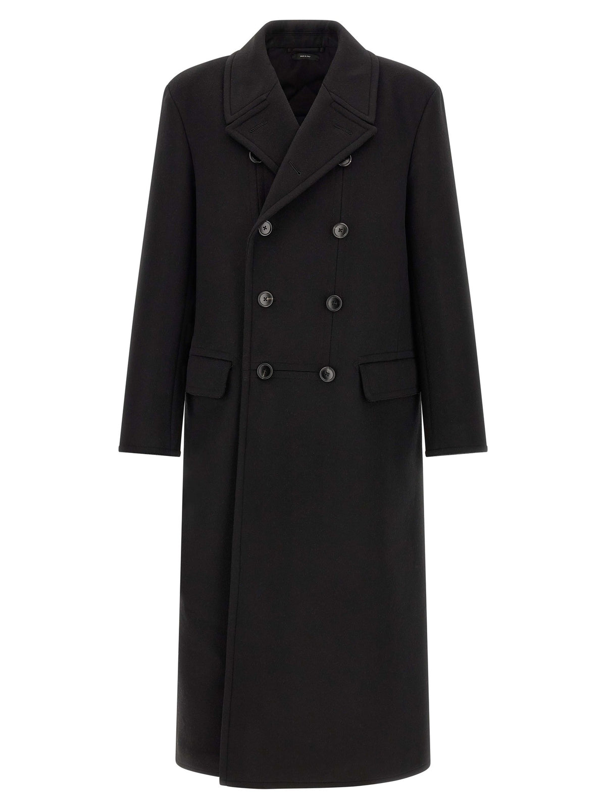 TOM FORD - 'Luxury Melton DB Officer' coat