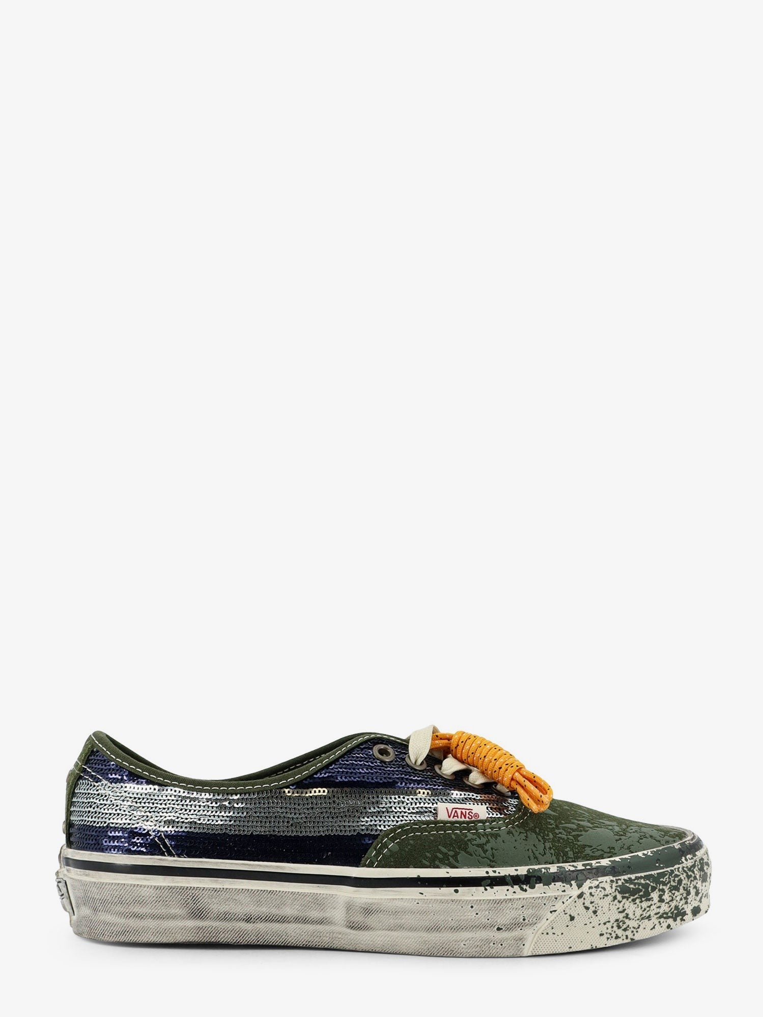 Vans Lx authentic 44 suede sneakers with micro-sequin detail on the side