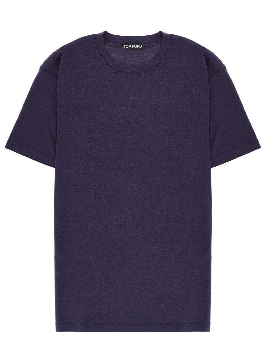 TOM FORD - LYOCELL AND COTTON T-SHIRT lyocell-and-cotton-t-shirt_e513968b-c26a-4256-9dfd-c88fea2574ea