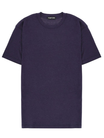 TOM FORD - LYOCELL AND COTTON T-SHIRT lyocell-and-cotton-t-shirt_e513968b-c26a-4256-9dfd-c88fea2574ea