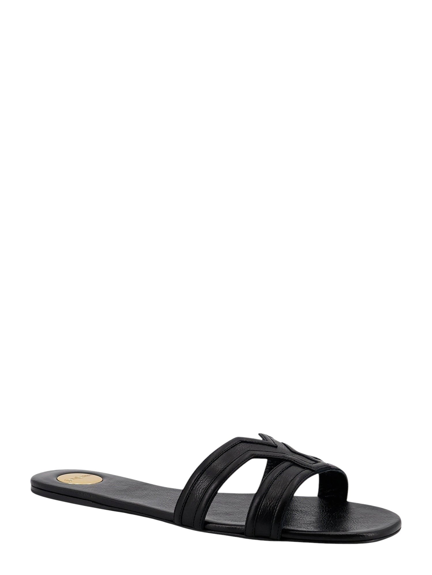 Saint Laurent Mabrouka leather sandals