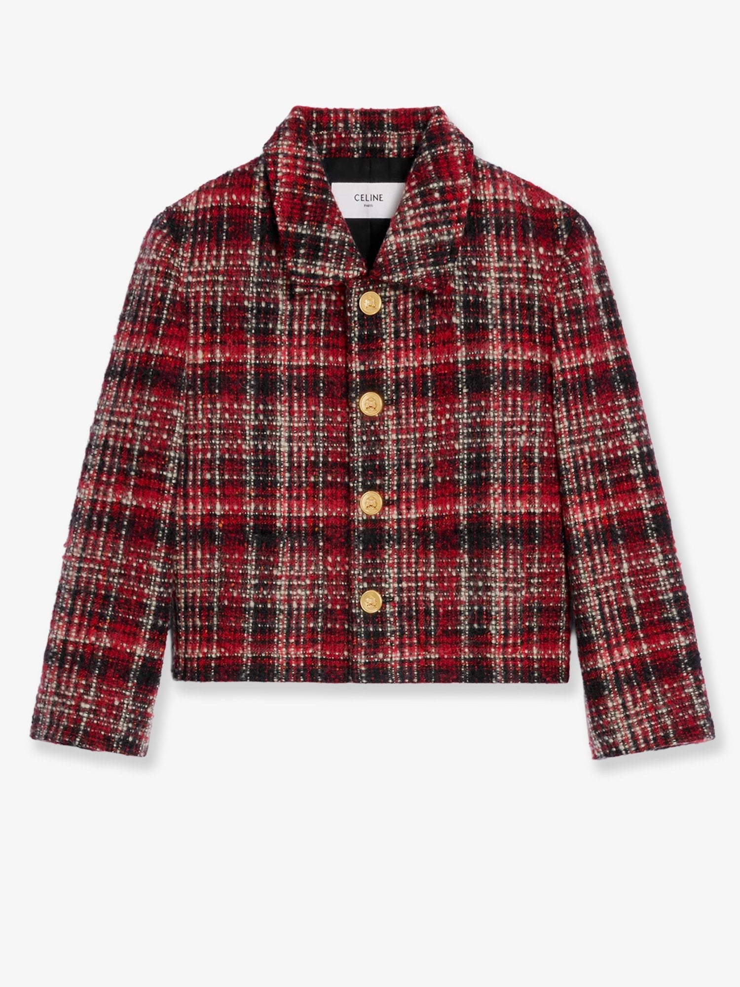 Madras wool, cotton and mohair blazer