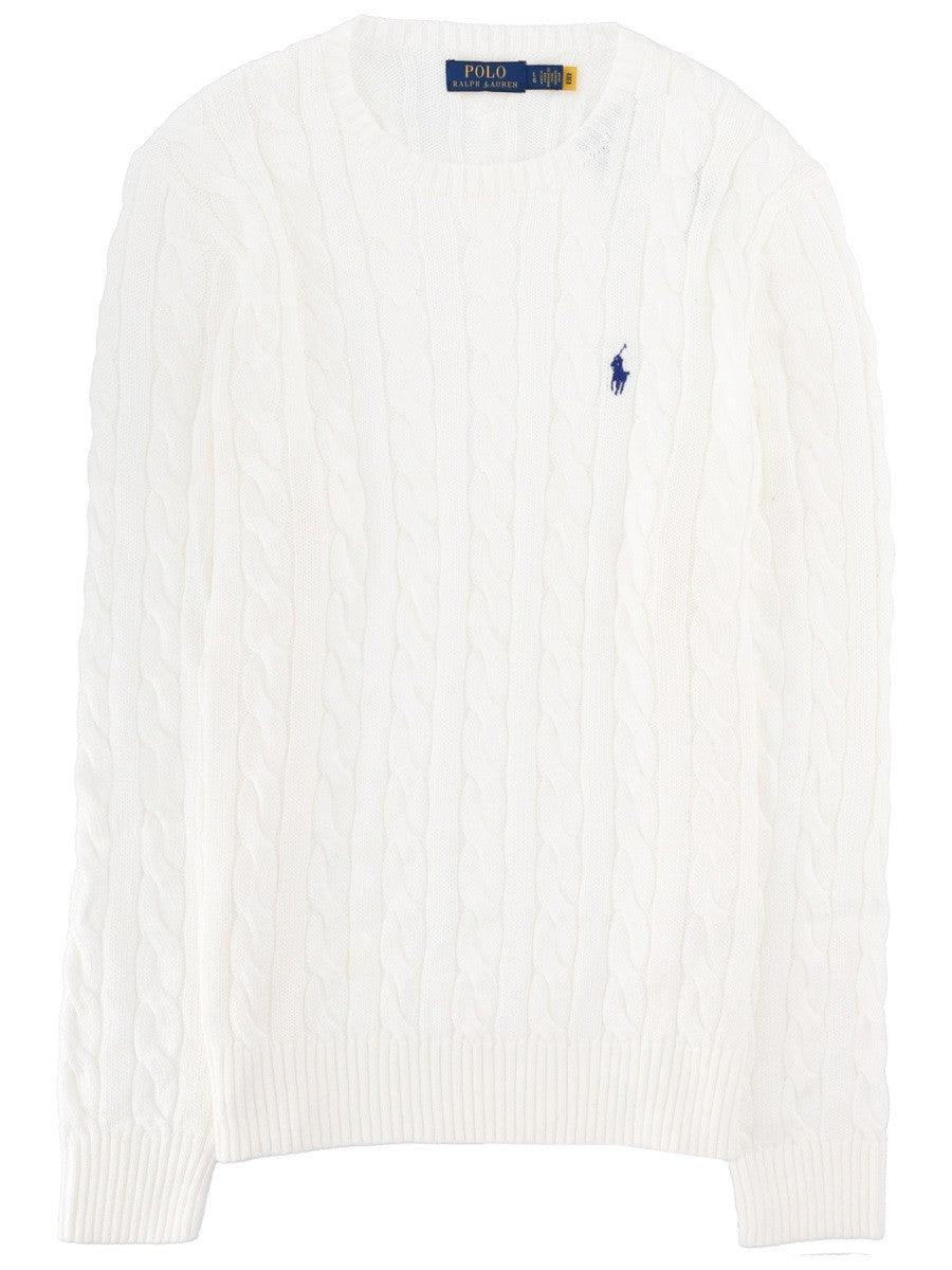 Polo Ralph Lauren Polo Ralph Lauren - MAGLIA A TRECCE CON LOGO