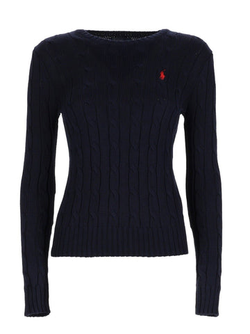 Polo Ralph Lauren - MAGLIA "JULIANNA" A TRECCE CON LOGO
