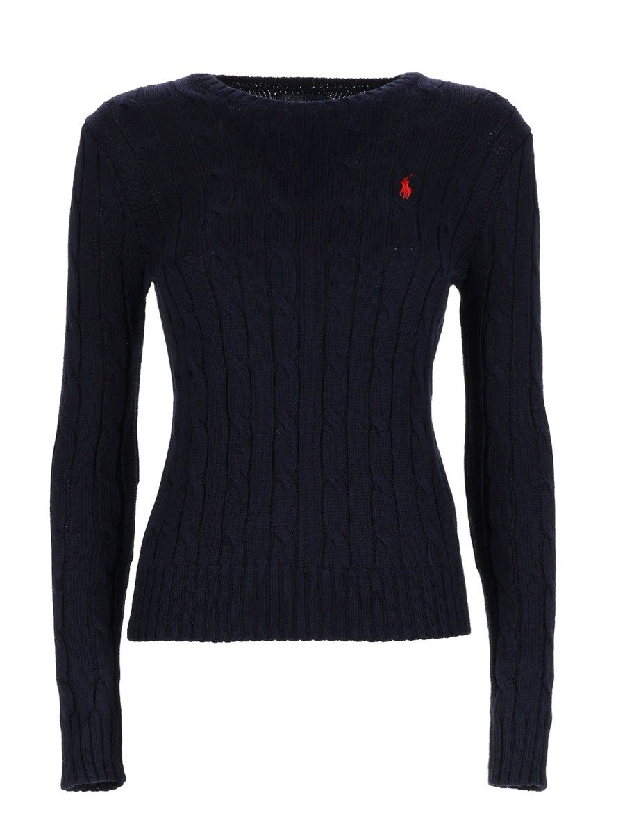 Polo Ralph Lauren - MAGLIA "JULIANNA" A TRECCE CON LOGO