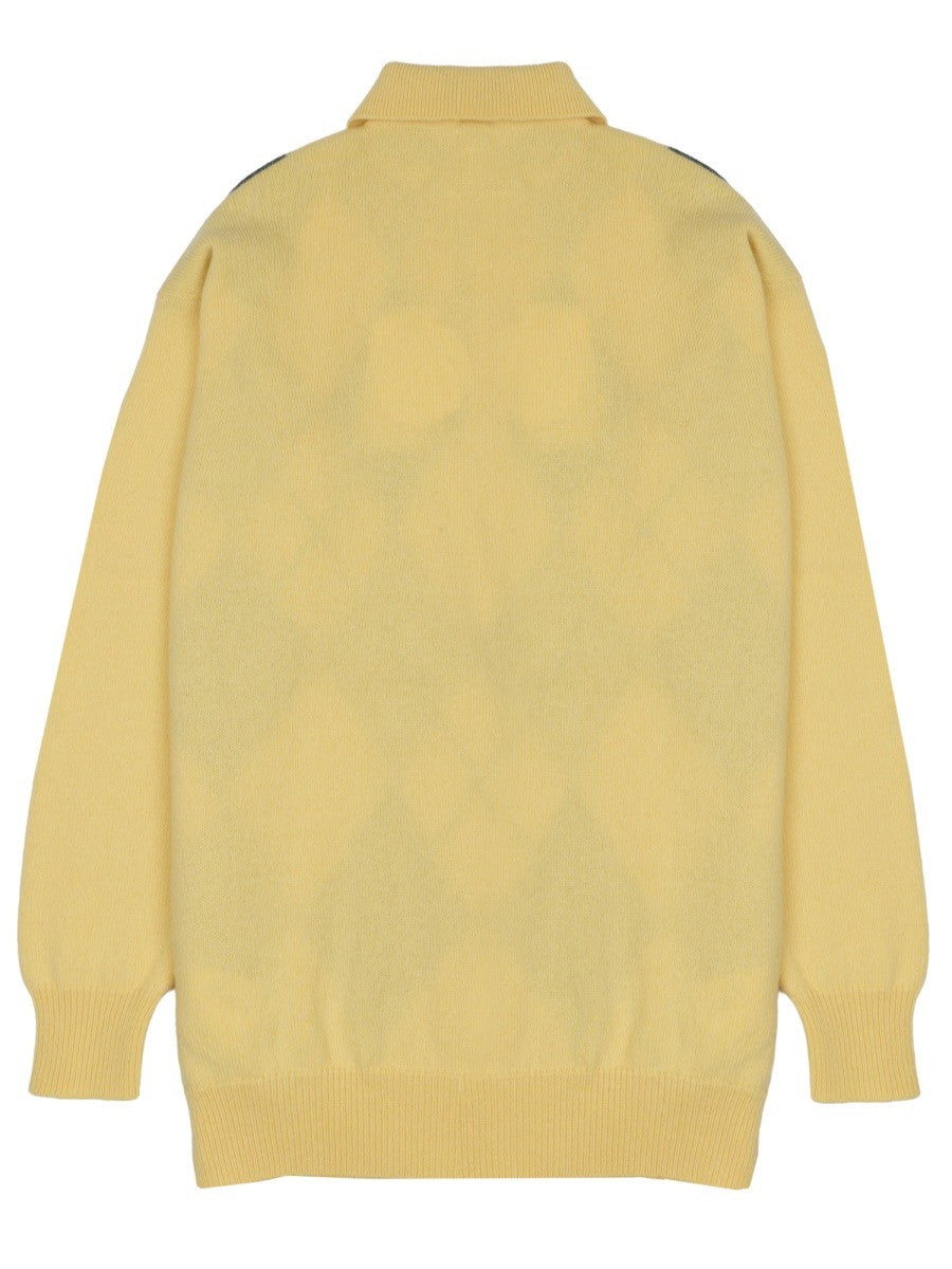 jw anderson - MAGLIA CON COLLETTO POLO