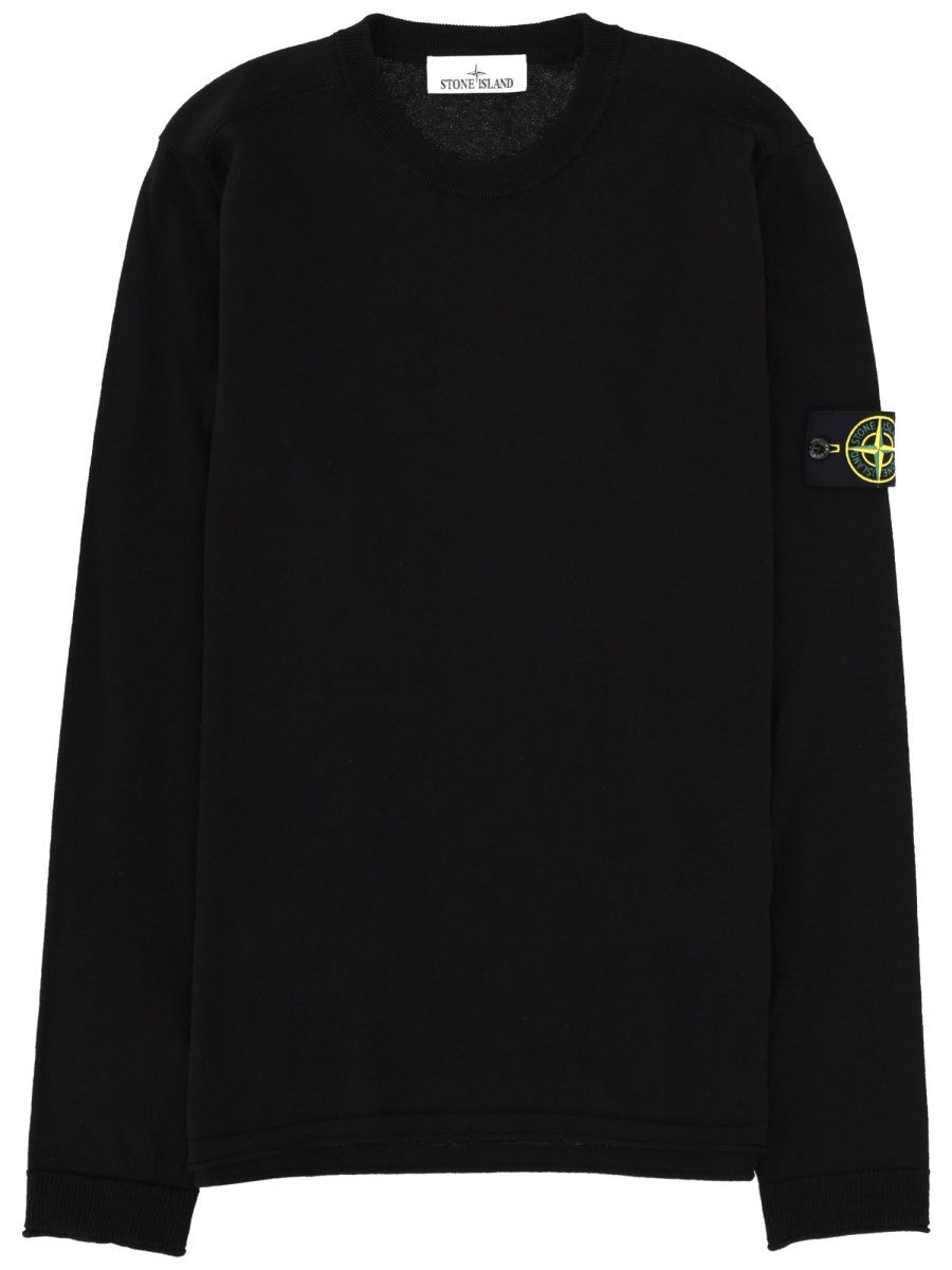 MAGLIA IN COTONE CON PATCH LOGO maglia-in-cotone-con-patch-logo_38f359d0-a958-4e21-ac58-4701e8793cb9