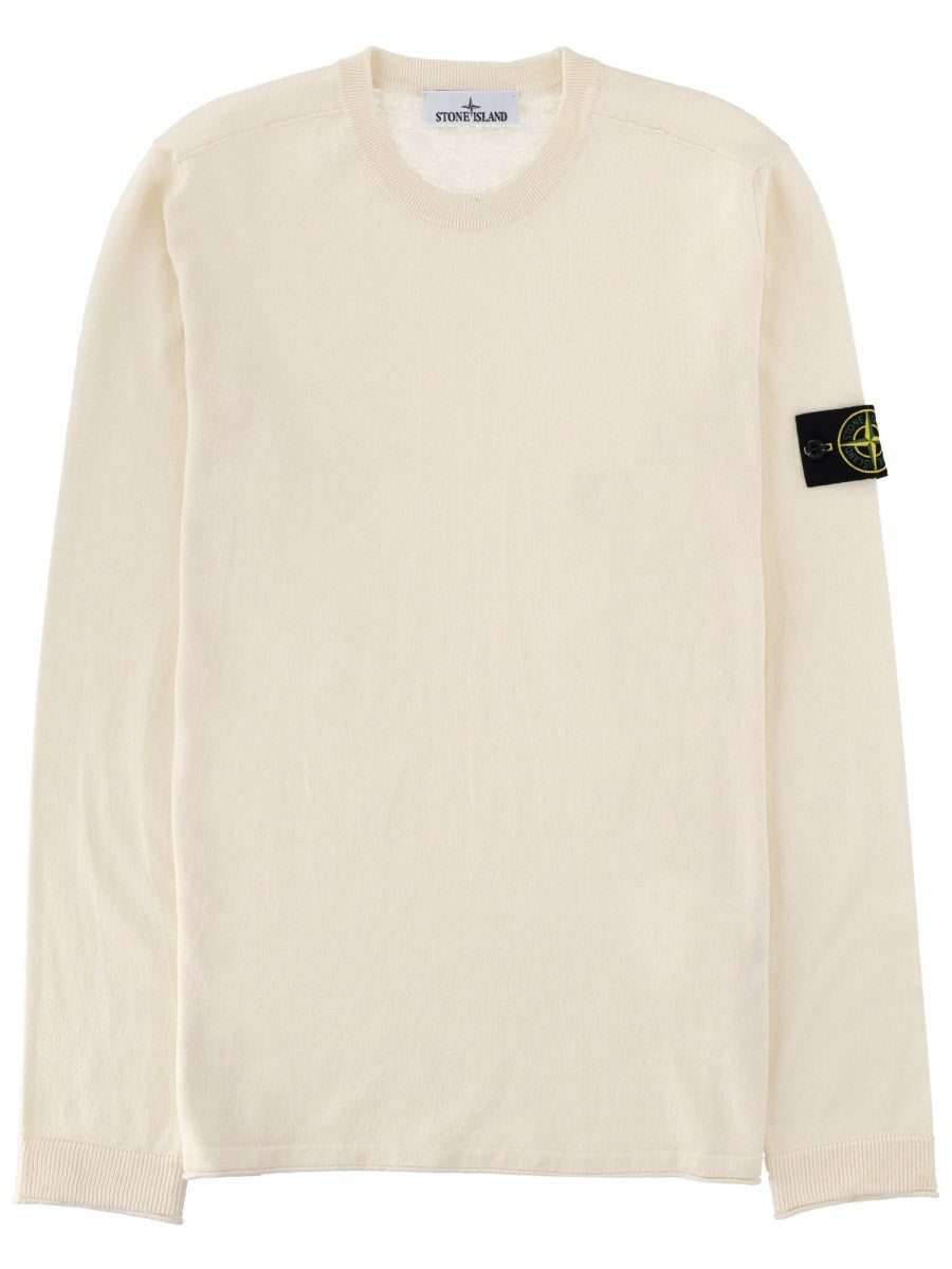 Stone Island Stone Island - MAGLIA IN COTONE CON PATCH LOGO