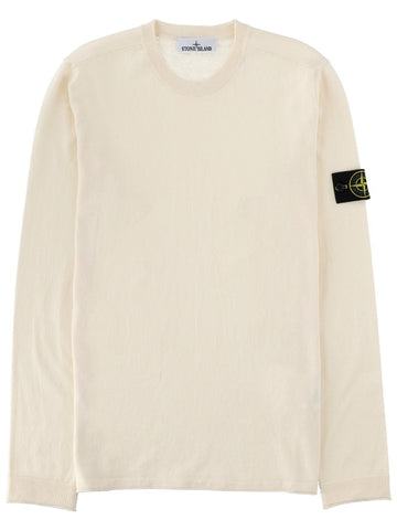 Stone Island Stone Island - MAGLIA IN COTONE CON PATCH LOGO
