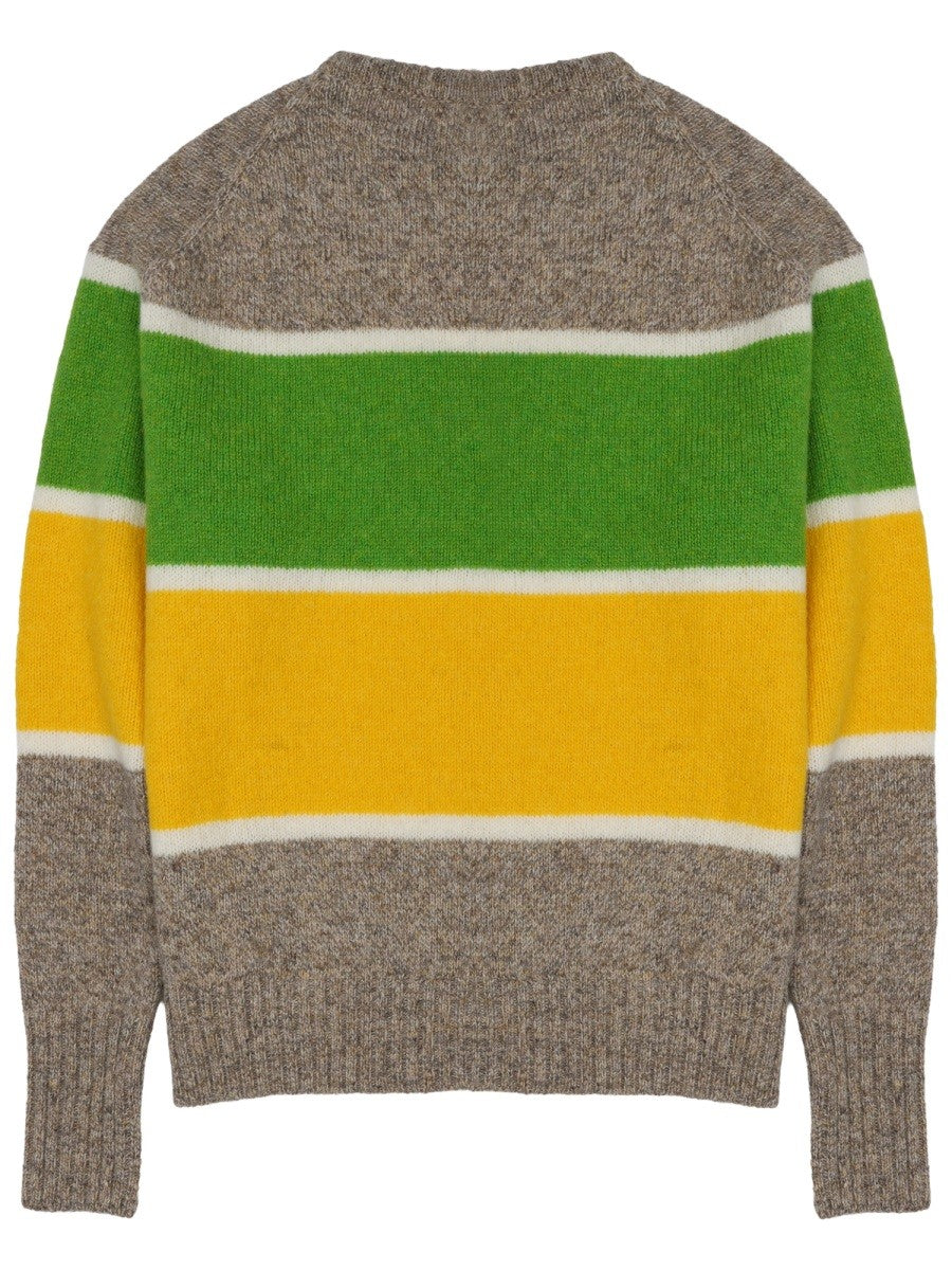 jw anderson - MAGLIA IN LANA A RIGHE