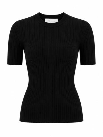AMI PARIS AMI PARIS - MAGLIA IN VISCOSA A COSTE
