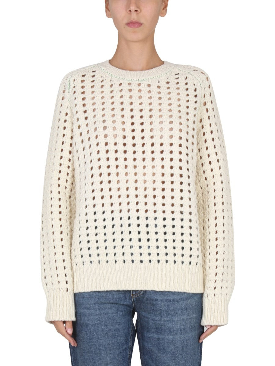 Bottega Veneta - MAGLIA TRAFORATA maglia-traforata_4fad382c-6a77-4299-a663-2b2c9805a5c6