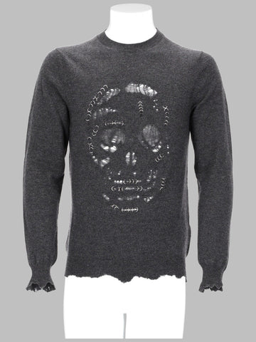 Alexander Mcqueen - MAGLIA "SKULL PUNK PIERCING"