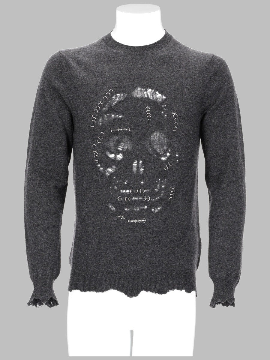 Alexander Mcqueen - MAGLIA "SKULL PUNK PIERCING"