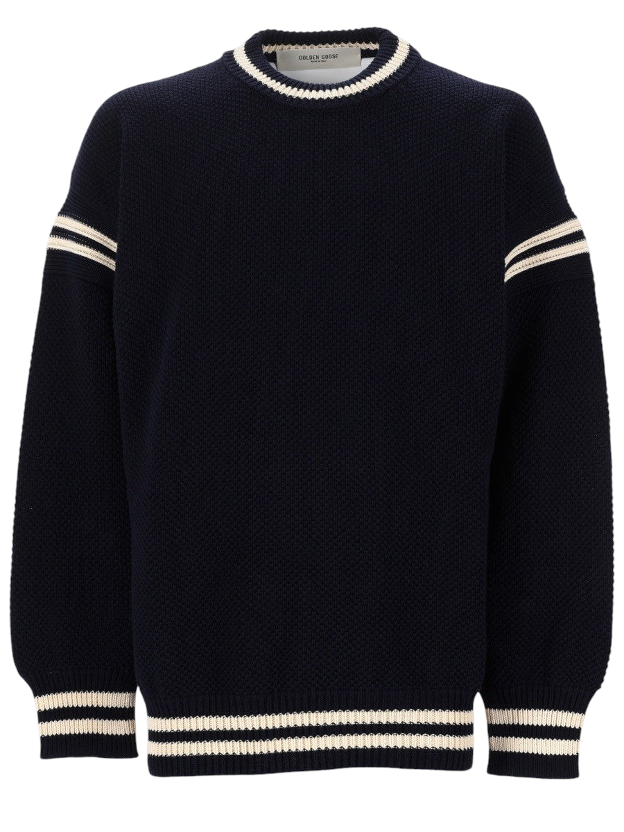 Golden Goose - BOXY Sweater Blue