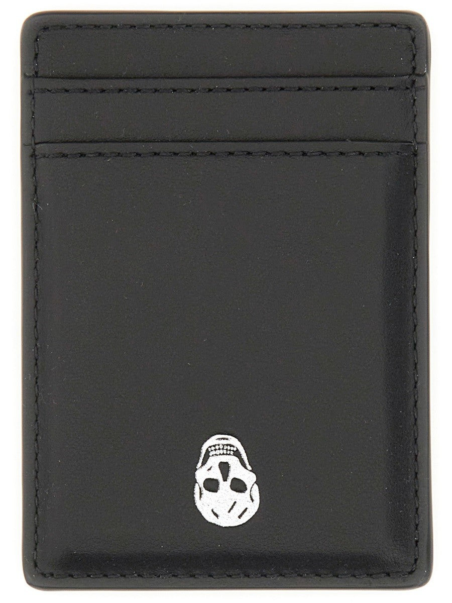 MAGNETIC CARD HOLDER "SKULL"