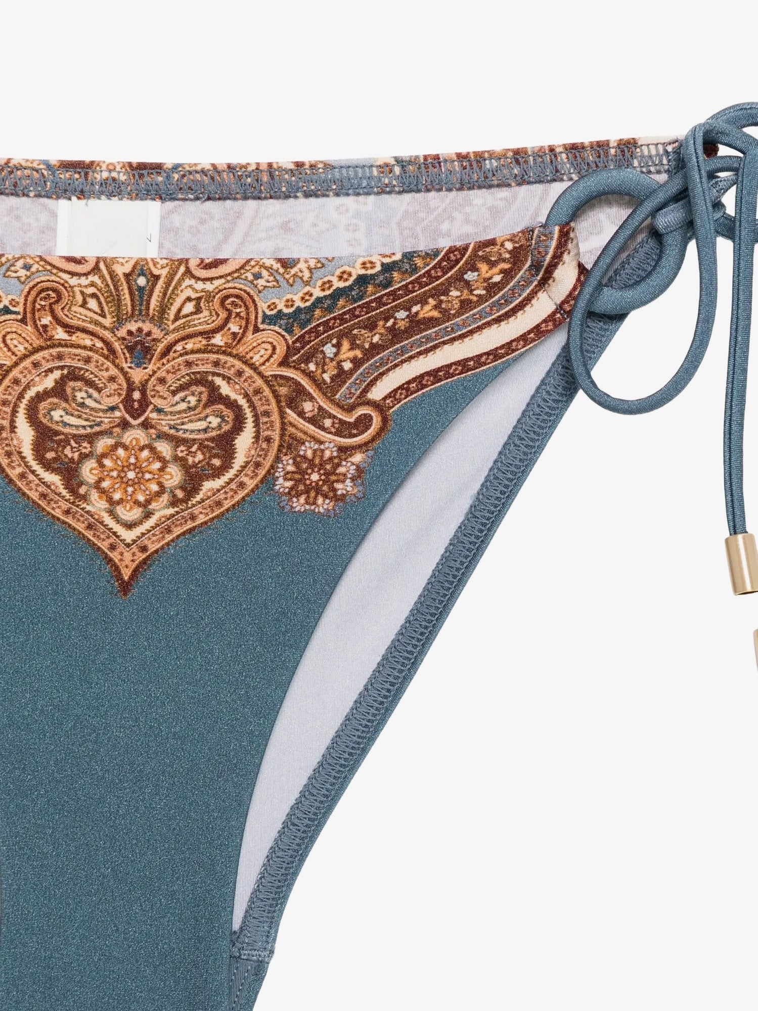 ZIMMERMANN ZIMMERMANN - Mahon nylon bikini with paisley print