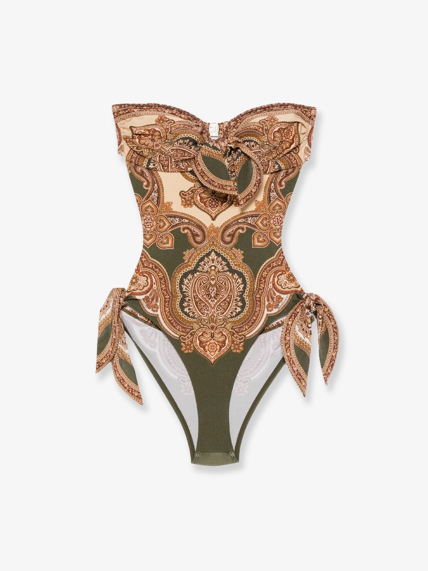 ZIMMERMANN ZIMMERMANN - Mahon nylon one-piece swimsuit with paisley print