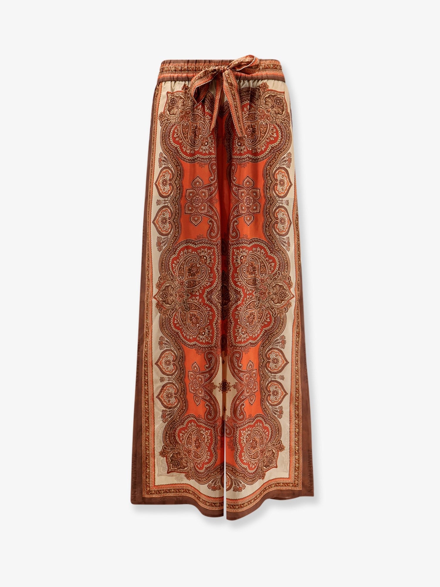 ZIMMERMANN ZIMMERMANN - Mahon silk trousers with paisley print