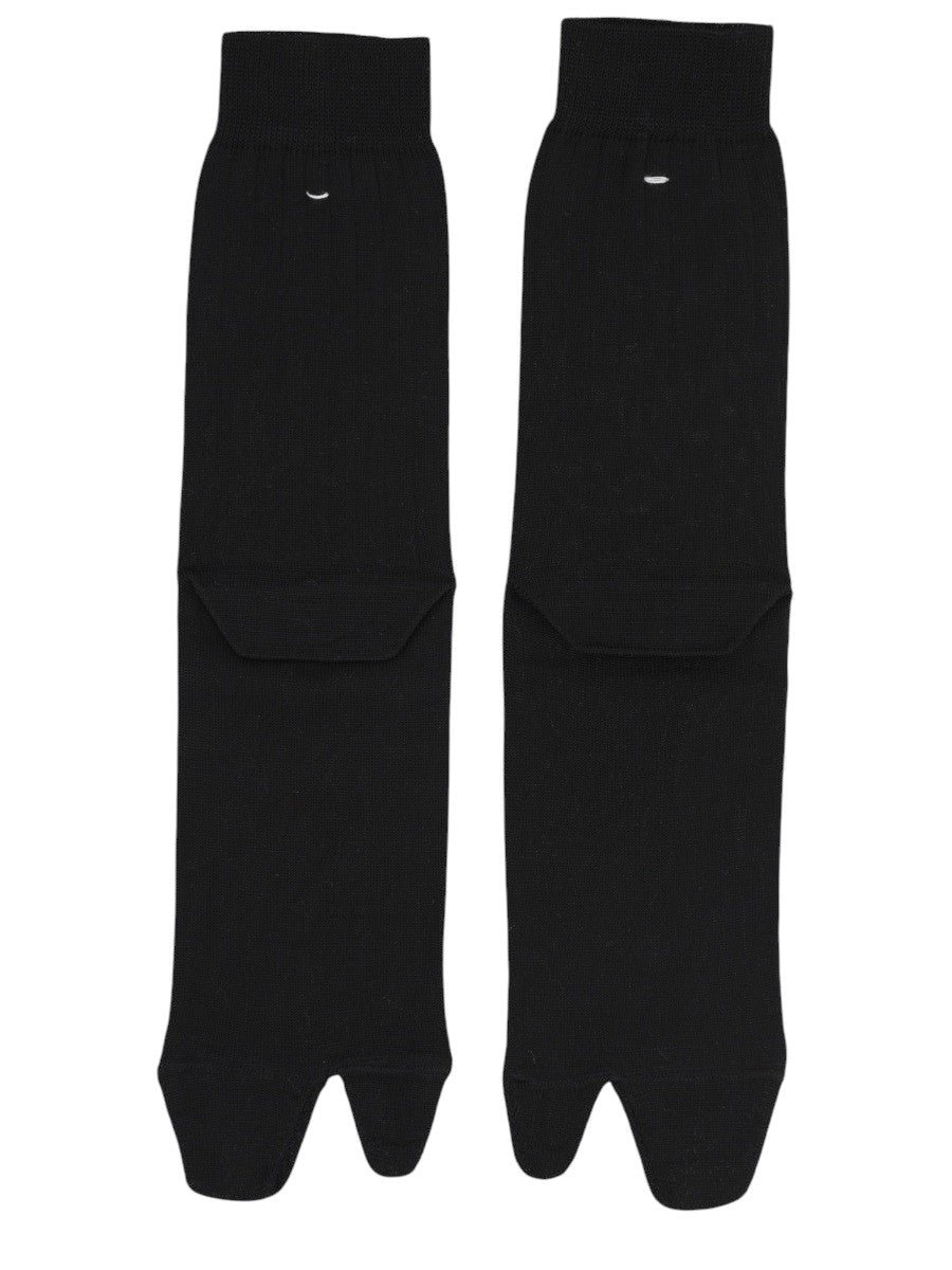 Maison Margiela - Tabi Socks - Black maison-margiela-tabi-socks-black-back-jpg