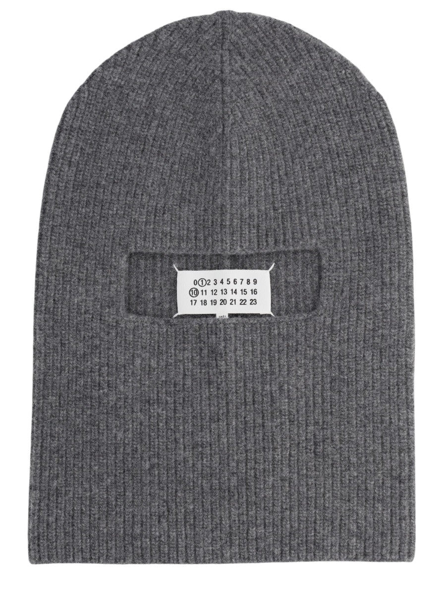Maison Margiela - Wool Balaclava - Grey maison-margiela-wool-balaclava-grey-front-jpg